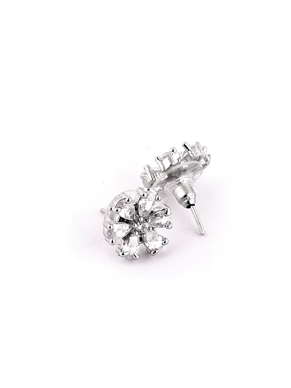 Silver_Elegant_Mangalsutra_&_Earring_Set_For_Women