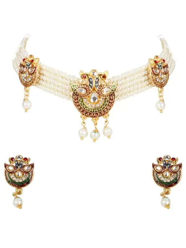 Multicolor_Elegant_Earring_&_Necklace_Set_For_Women_(_Pack_of_3_)