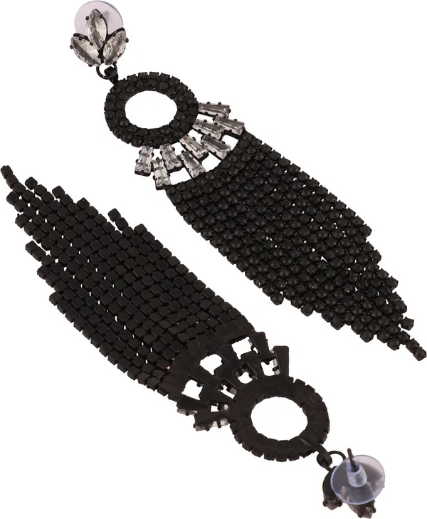 Black_Elegant_Earring_Set_For_Women