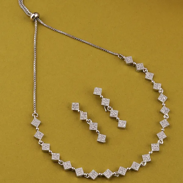 Ad_stone_jewellery_set_&_Earring_Set_For_Women