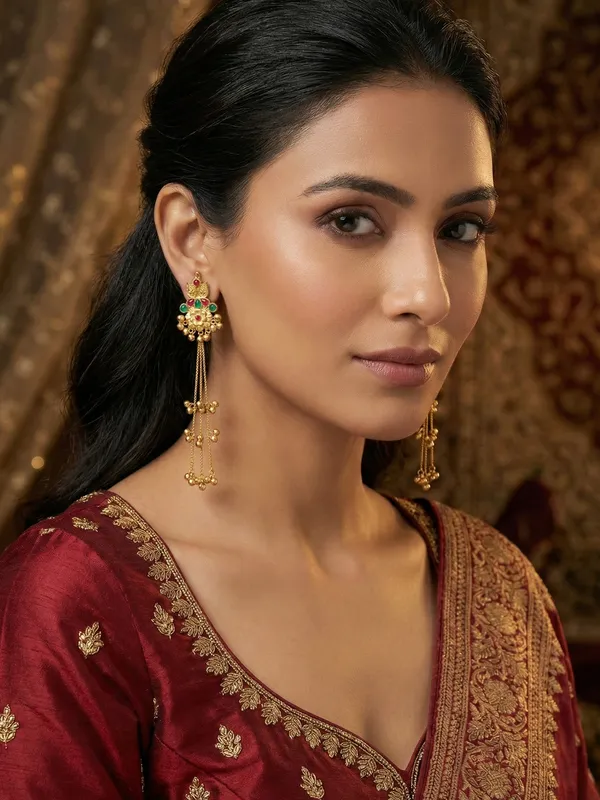 Kashmiri_Jhumki_Earring_For_Women_&_Girls_