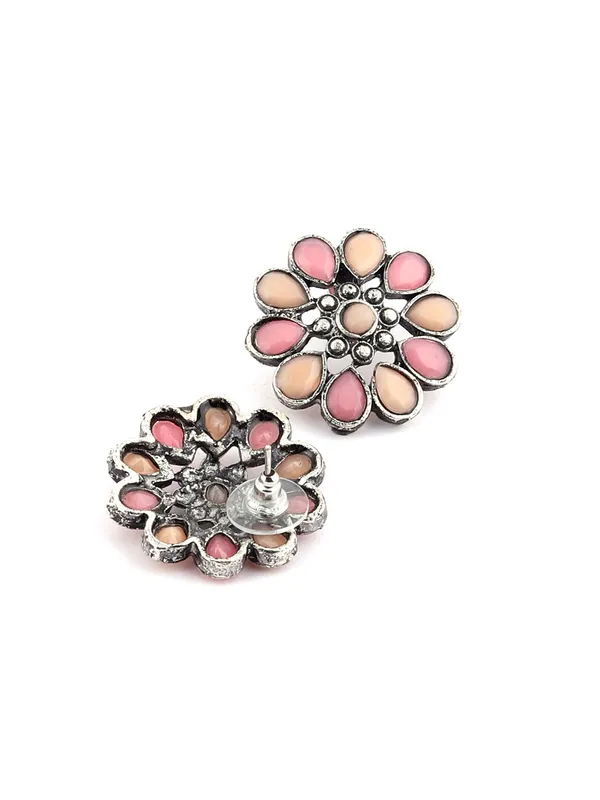 Multicolor_Elegant_Earring_&_Necklace_Set_For_Women