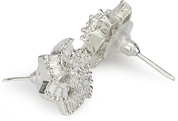 White_Elegant_Stud_Earring_For_Women