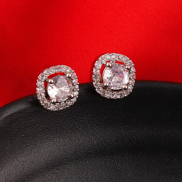 White_Elegant_Earring_Set_For_Women
