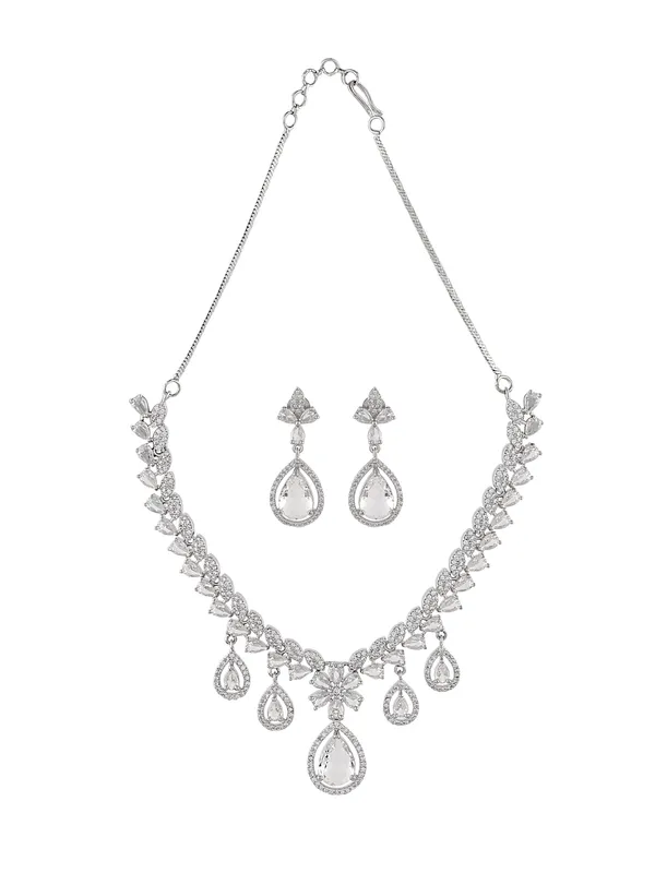 American_Diamond_Jewellery_Set