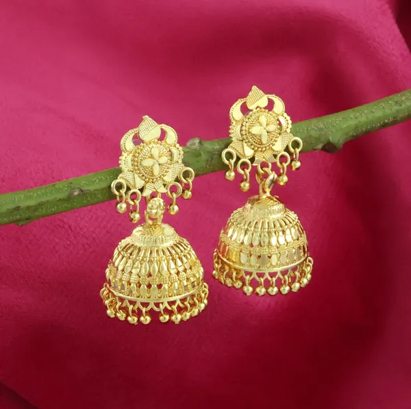 Gold_Alloy_Jhumki_Earring_For_Women