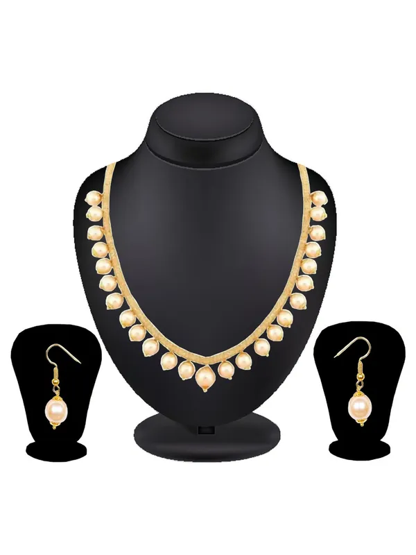 Gold_Elegant_Earring_&_Necklace_Set_For_Women