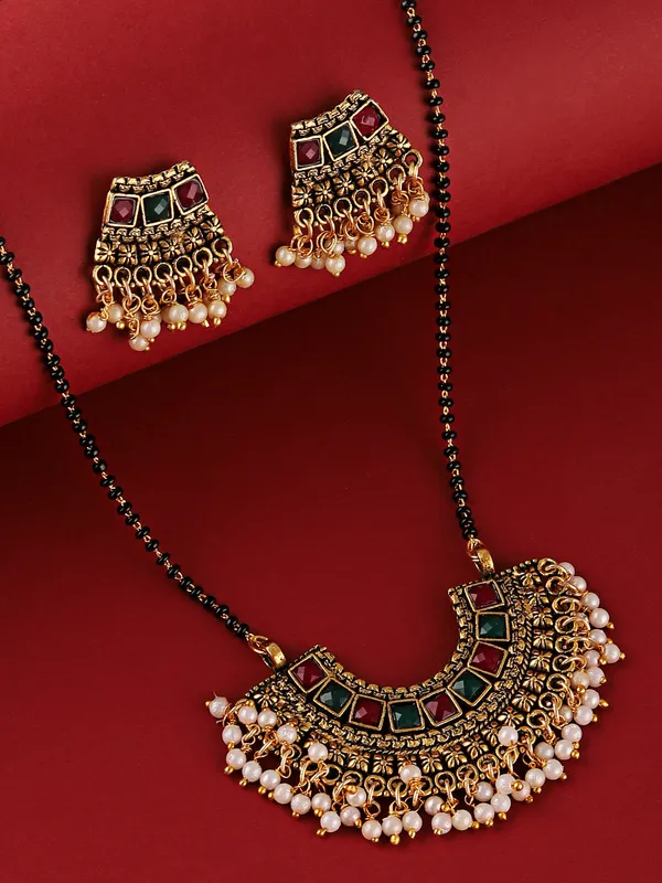 Multicolor_Elegant_Earring_&_Necklace_Set_For_Women_(_Pack_of_3_)