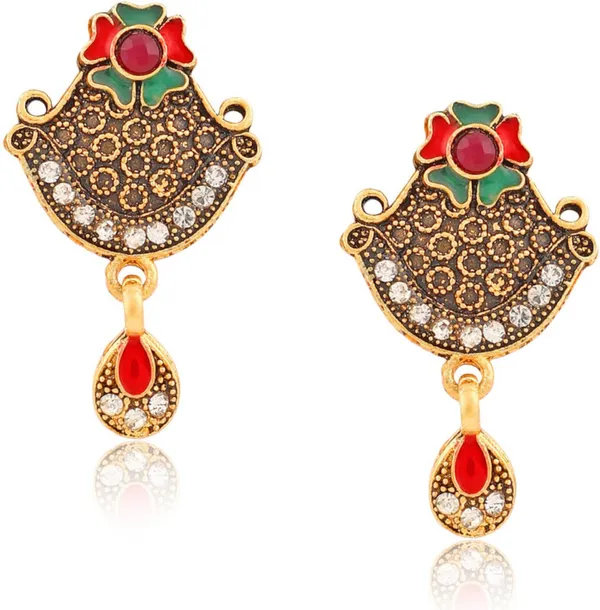 Black&Gold_Alloy_Mangalsutra_&_Earring_Set_For_Women