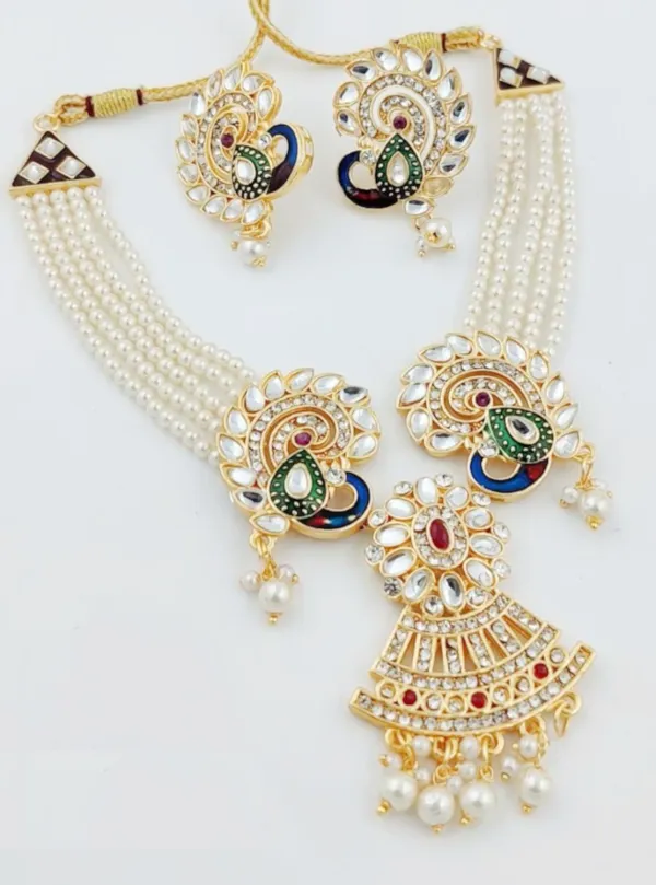 Multicolor_Alloy_Earring_&_Necklace_Set_For_Women