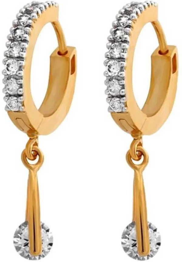 White_Elegant_Earring_Set_For_Women