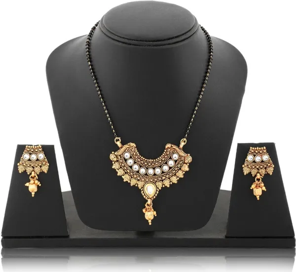 Multicolor_Elegant_Mangalsutra_&_Earring_Set_For_Women