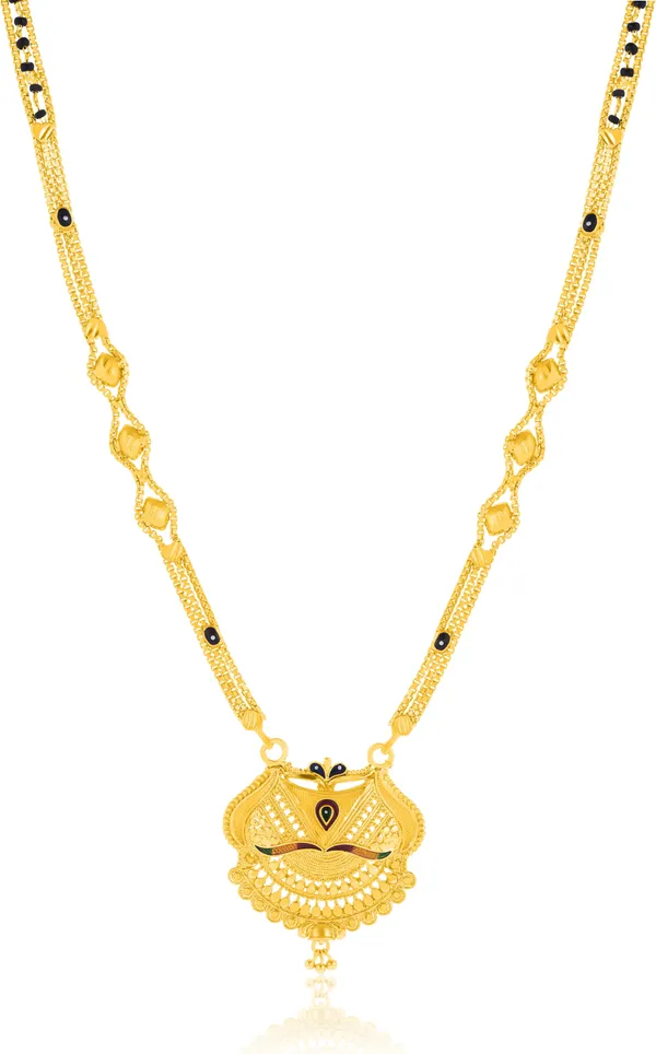 Gold_&_Black_Elegant_Mangalsutra_For_Women