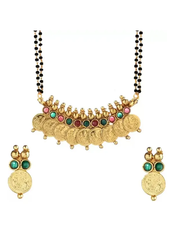 Gold_Elegant_Earring_&_Necklace_Set_For_Women