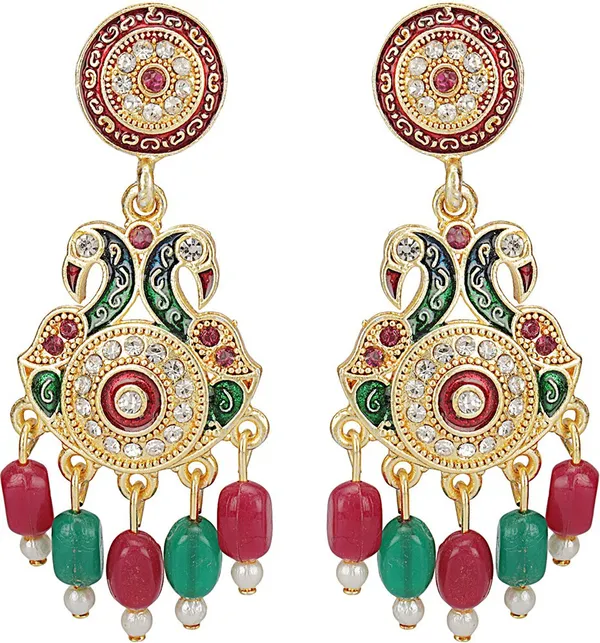 Multicolor_Elegant_Earring_&_Necklace_Set_For_Women