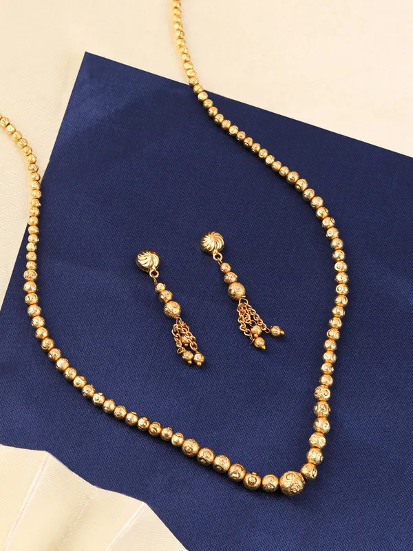 Gold_Plated_Beaded_Necklace_Set_for_Women_|_Traditional_Bridal_Jewelry_with_Matching_Earrings_|_Festival_&_Party_Wear_Jewellery_Set