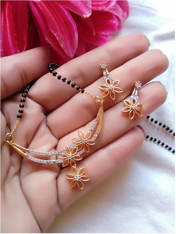 Multicolor_Alloy_Mangalsutra_&_Earring_Set_For_Women