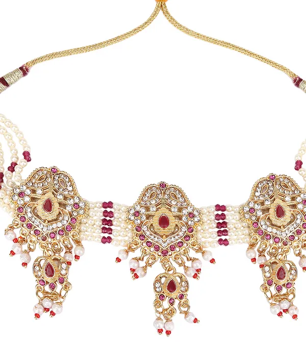 Multicolor_Elegant_Earring_&_Necklace_Set_For_Women
