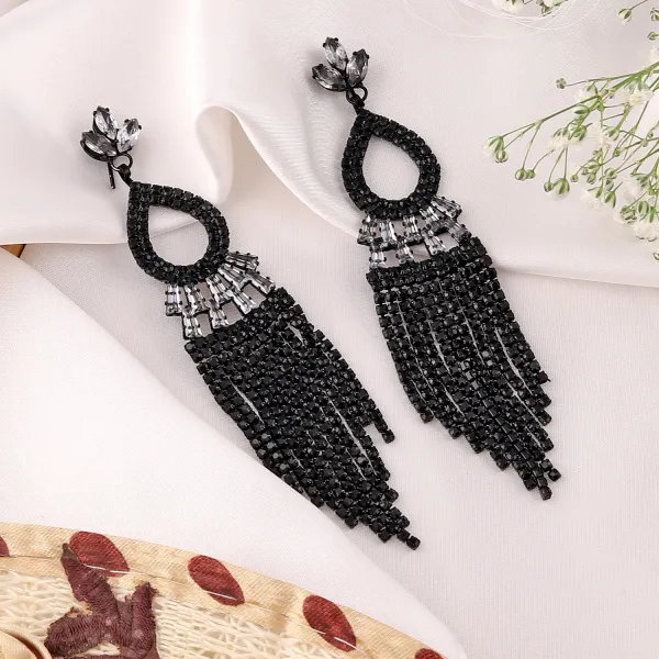 Black_Elegant_Jhumki_Earring_For_Women