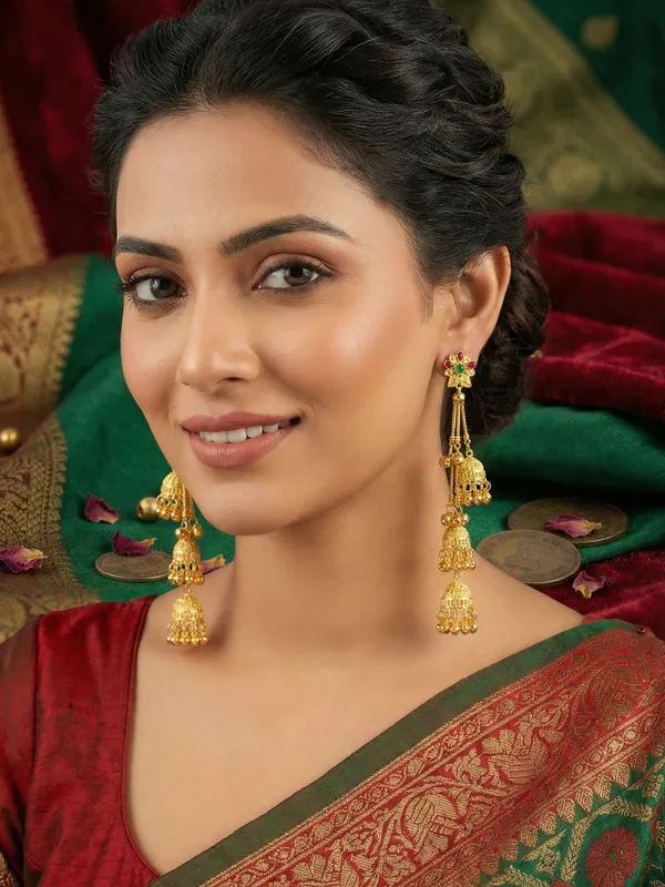 Kashmiri_Jhumki_Earring_For_Women_&_Girls_