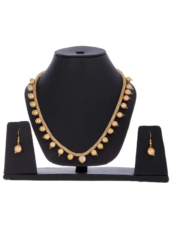Gold_Elegant_Earring_&_Necklace_Set_For_Women