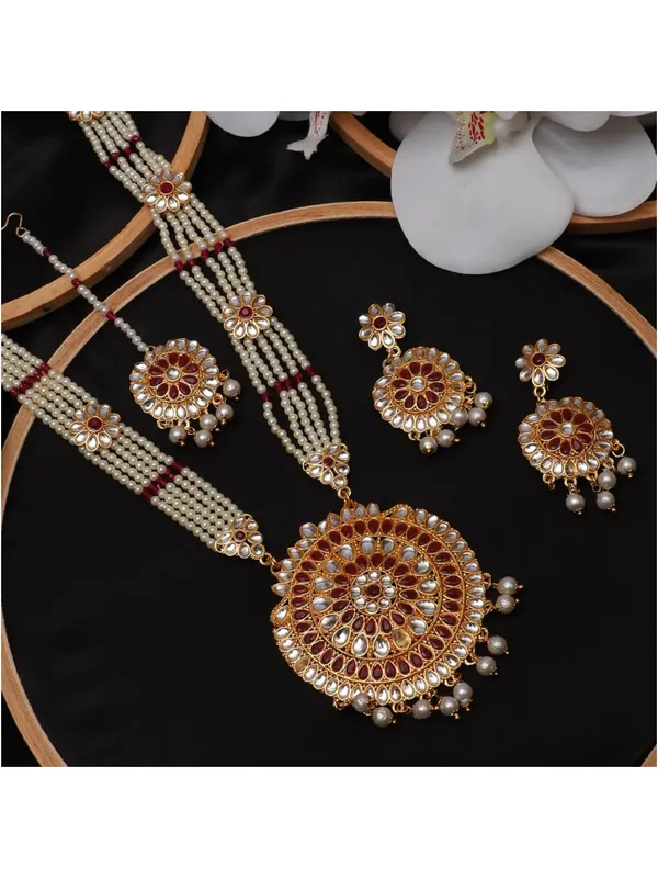 Multicolor_Elegant_Earring_&_Necklace_Set_For_Women