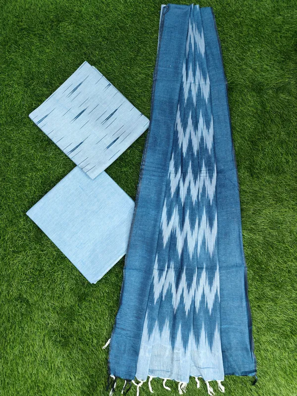 Firoza_Hand_Woven_Unstitched_Cotton_Linen_Dress_Material_(Top,_Bottom_&_Dupatta)_For_Women