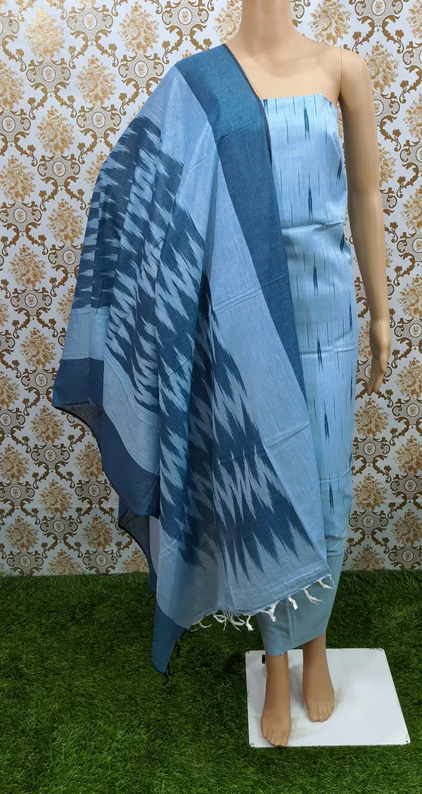 Firoza_Hand_Woven_Unstitched_Cotton_Linen_Dress_Material_(Top,_Bottom_&_Dupatta)_For_Women