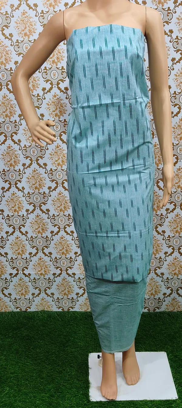 Light_Green_Hand_Woven_Unstitched_Cotton_Linen_Dress_Material_(Top,_Bottom_&_Dupatta)_For_Women