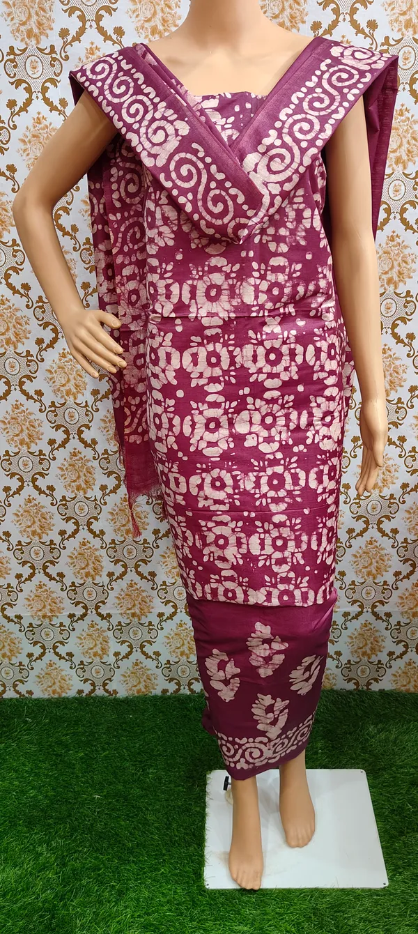 Magenta_Cotton_Silk_Unstitched_Batik_Dress_Material_(Top,_Bottom_&_Dupatta)_For_Women
