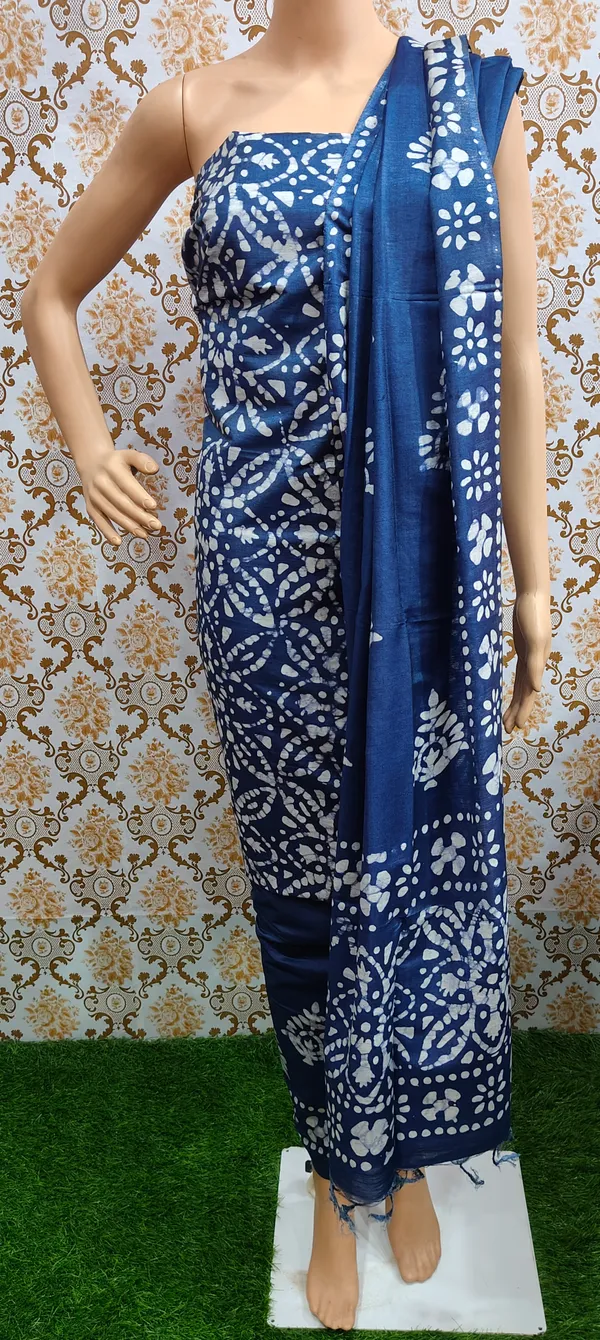 Blue_Cotton_Silk_Unstitched_Batik_Dress_Material_(Top,_Bottom_&_Dupatta)_For_Women