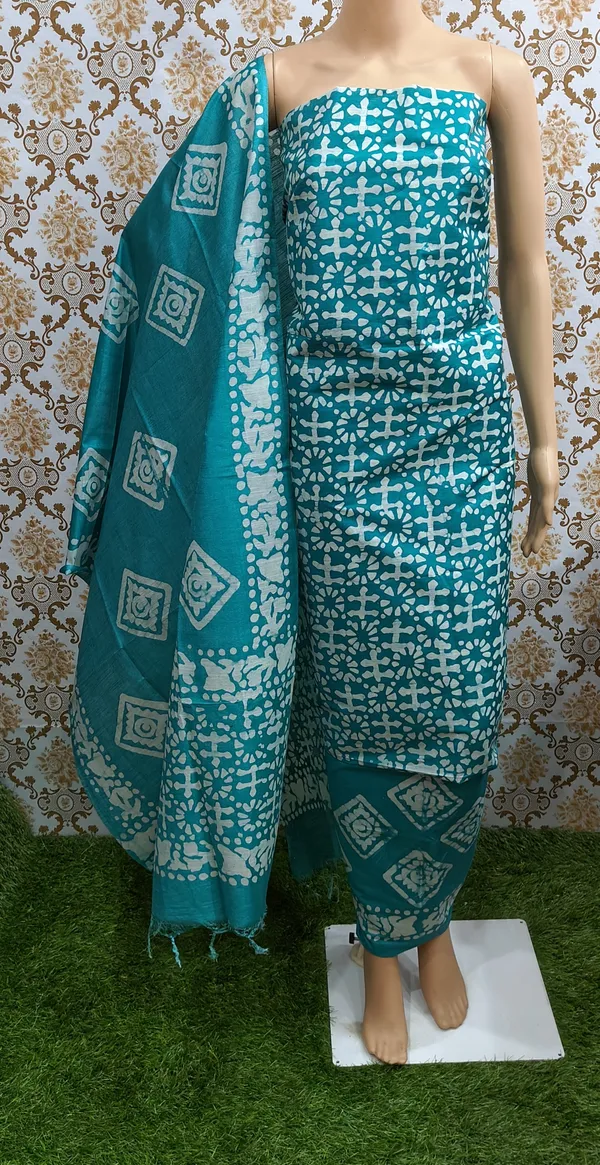 Firoza_Cotton_Silk_Unstitched_Batik_Dress_Material_(Top,_Bottom_&_Dupatta)_For_Women