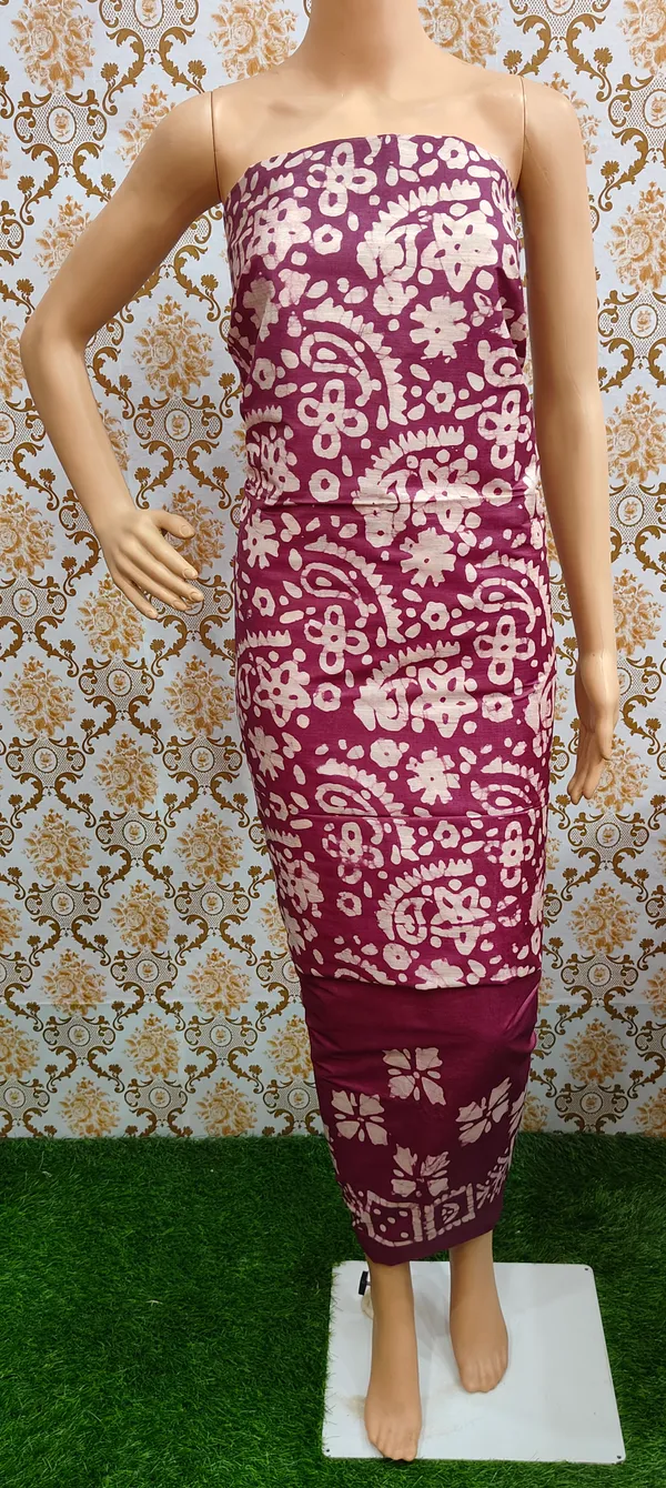 Magenta_Cotton_Silk_Unstitched_Batik_Dress_Material_(Top,_Bottom_&_Dupatta)_For_Women