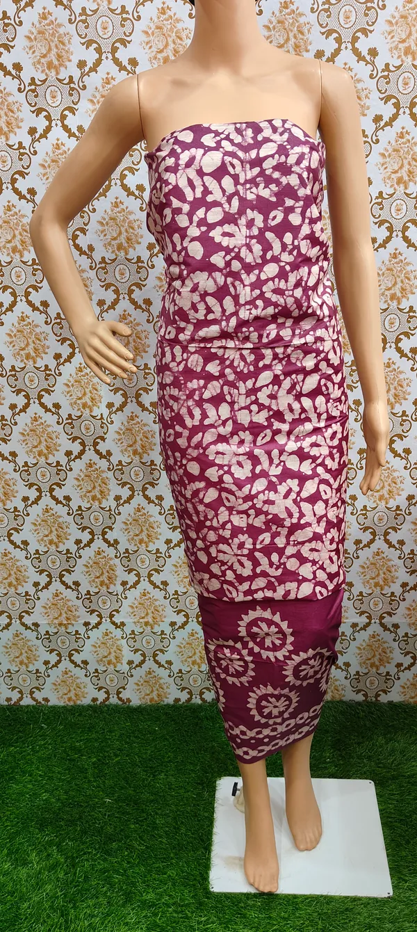 Magenta_Cotton_Silk_Unstitched_Batik_Dress_Material_(Top,_Bottom_&_Dupatta)_For_Women