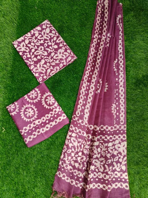 Magenta_Cotton_Silk_Unstitched_Batik_Dress_Material_(Top,_Bottom_&_Dupatta)_For_Women