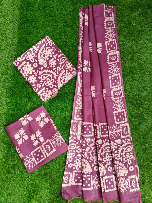 Magenta_Cotton_Silk_Unstitched_Batik_Dress_Material_(Top,_Bottom_&_Dupatta)_For_Women