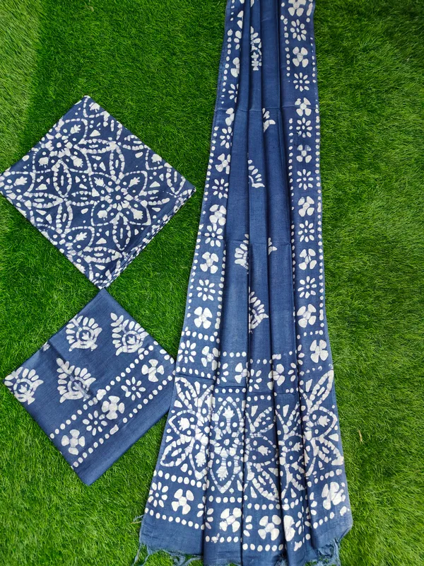 Blue_Cotton_Silk_Unstitched_Batik_Dress_Material_(Top,_Bottom_&_Dupatta)_For_Women