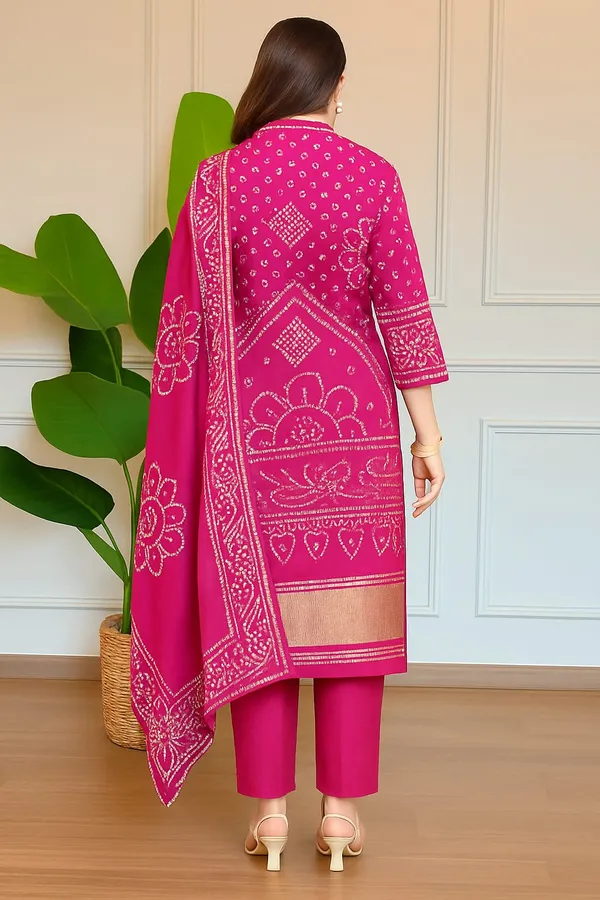 Beautiful_Heavy_quality_Chinon_Silk_Fabric_Kurta_Pant_And_Dupatta_Set_For_Women's