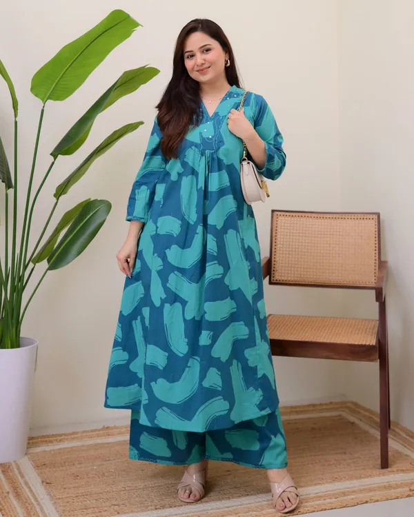 Cotton_Two_Piece_Pant_And_Palazzo_Set
