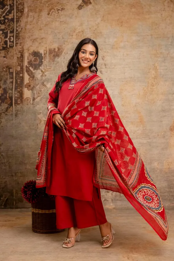 Embroidered_Cotton_Suit_Set_With_Palazzo_&_Printed_Dupatta_Set