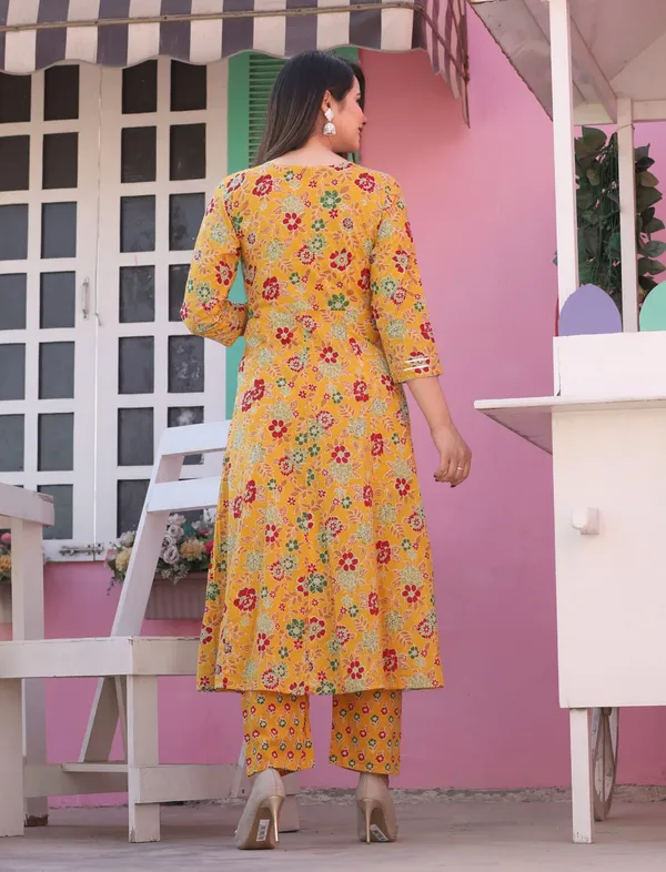 Floral_Embroidered_Pure_Cotton_Kurta_With_Trousers_&_Dupatta_Set_For_Women's