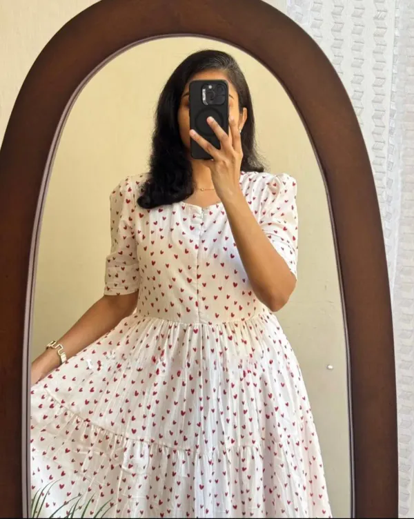 INDIGO_CHARM_WHITE_COTTON_MIDI_KURTI_SHIFLI_DETAILS_WESTERN_DRESS_FOR_WOMEN'S