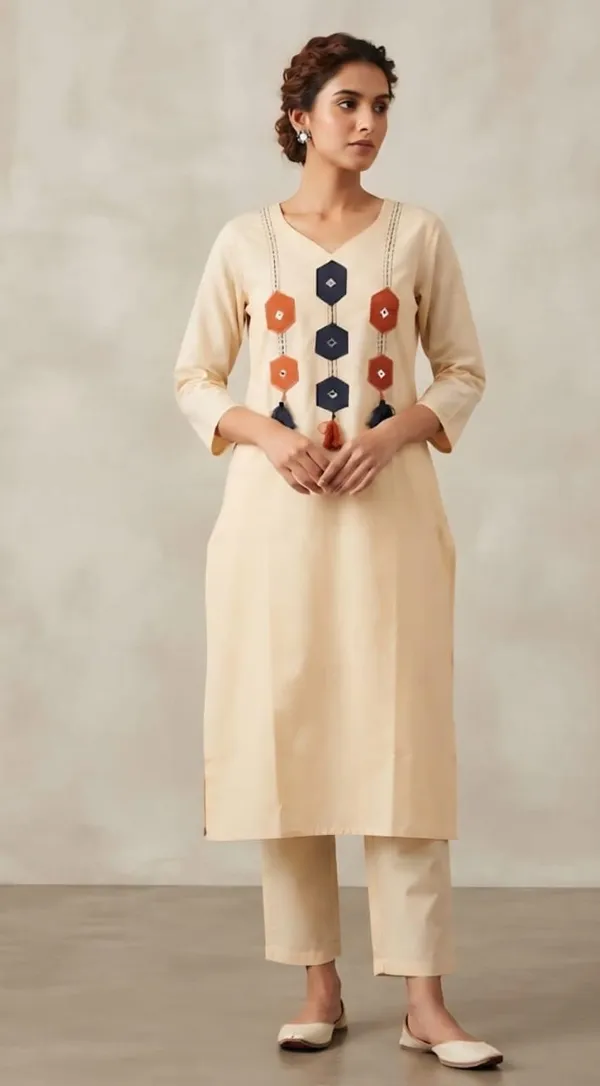 Women’s_Cream_Geometric_Embroidered_Straight_Kurta_Pant_Set_|_2_Piece_Ethnic_Wear_Suit_Set_|_Stylish_Ladies_Kurti_Set_for_Casual,_Office_&_Festive_Wear.
