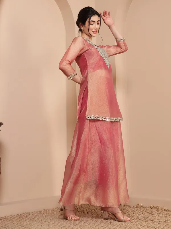 Women's_Embroidered_with_Solid_Ankle_Length_Top_with_Palazzo|Round_Neck|Cord_Set_for_Women_Fashion_And_Girls