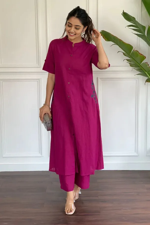 Women's_Pure_Cotton_Chick_Embroidery_Co-Ord_Set