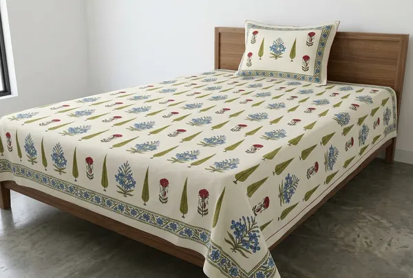 Blue_Super_King_Size_120x120_Hand_Block_Printed_Cotton_Bedsheet_with_Pillow_Covers_|_Jaipuri_Cotton_Extra_Large_Bedspread