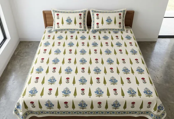 Blue_Super_King_Size_120x120_Hand_Block_Printed_Cotton_Bedsheet_with_Pillow_Covers_|_Jaipuri_Cotton_Extra_Large_Bedspread