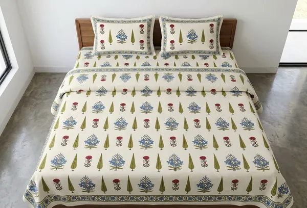 Blue_Super_King_Size_120x120_Hand_Block_Printed_Cotton_Bedsheet_with_Pillow_Covers_|_Jaipuri_Cotton_Extra_Large_Bedspread