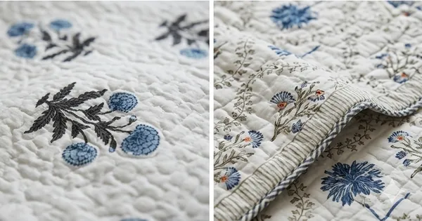 Blue_Cotton_Hand_Block_Printed_Leaves_Comforter_(Queen_Size)