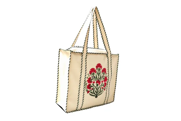Roses_Cotton_Hand_Block_Printed_Roses_Tote_Bag